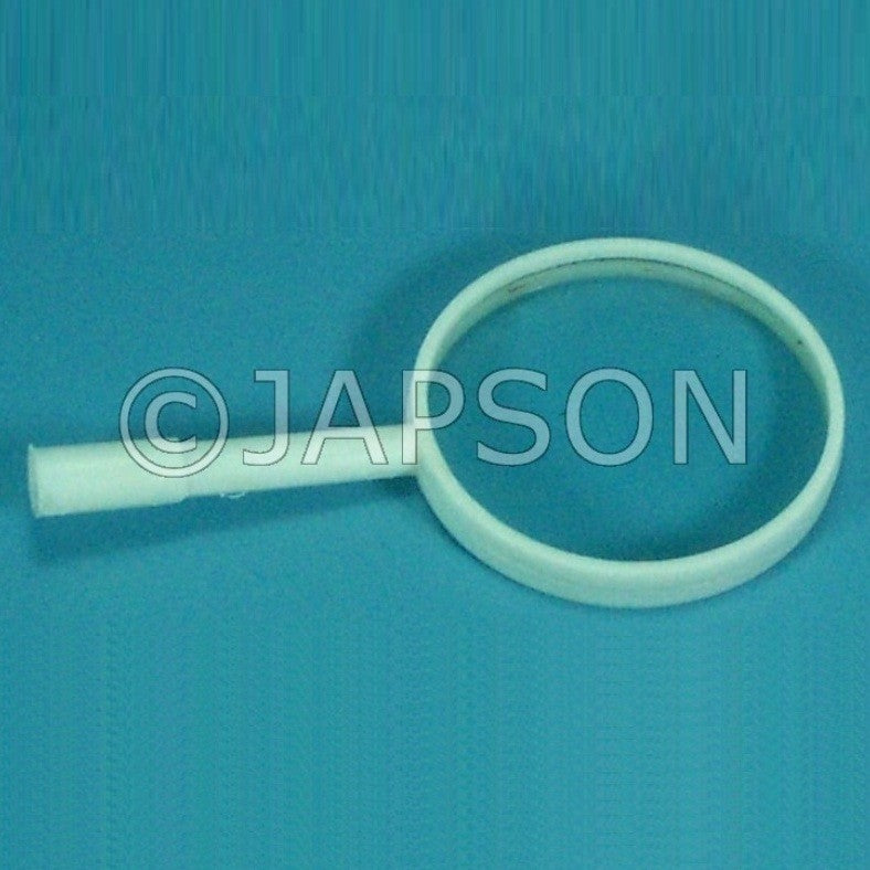Hand Lens with White Plastic Handle Hand Lens with White Plastic Handle